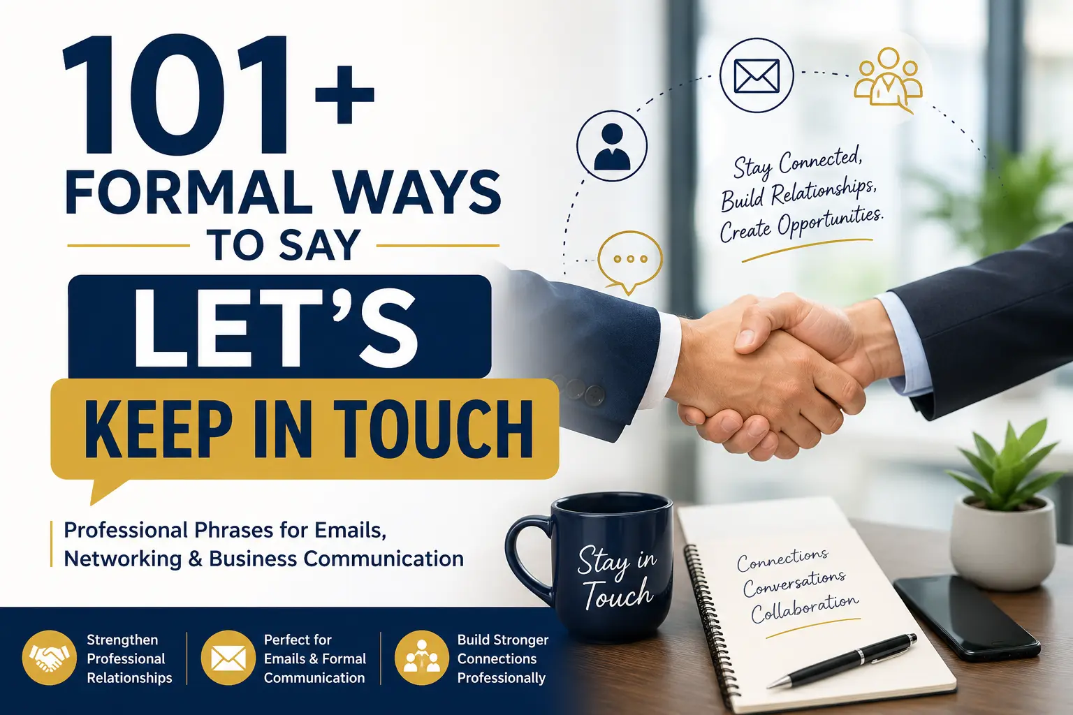 101+ Formal Ways to Say Let’s Keep in Touch