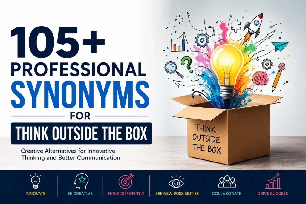 105+ Professional Synonyms for Think Outside the Box