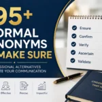 95+ Formal Synonyms for Make Sure
