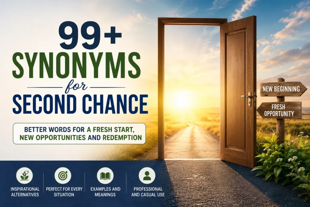 99+ Synonyms for Second Chance