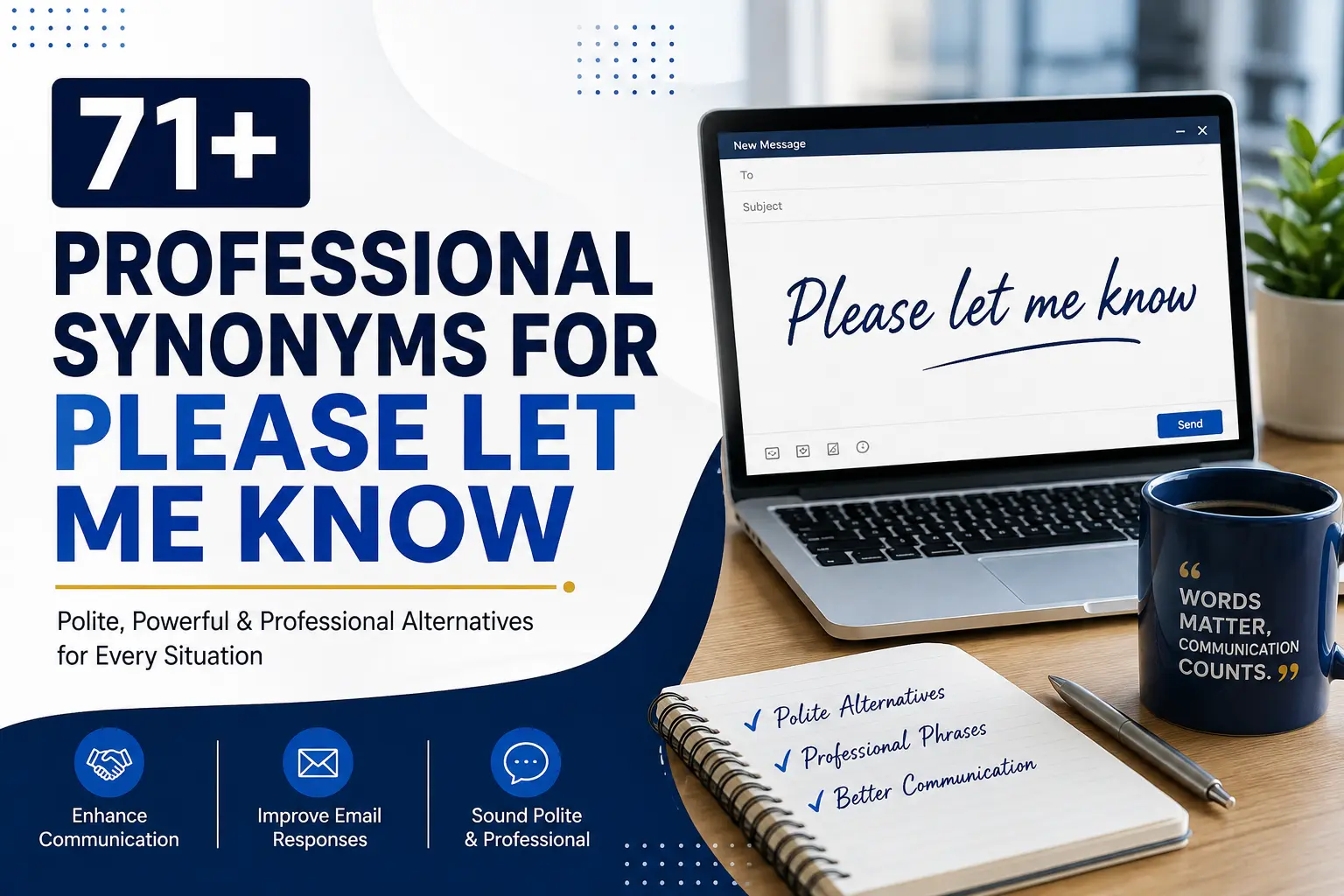71+ Professional Synonyms for Please Let Me Know