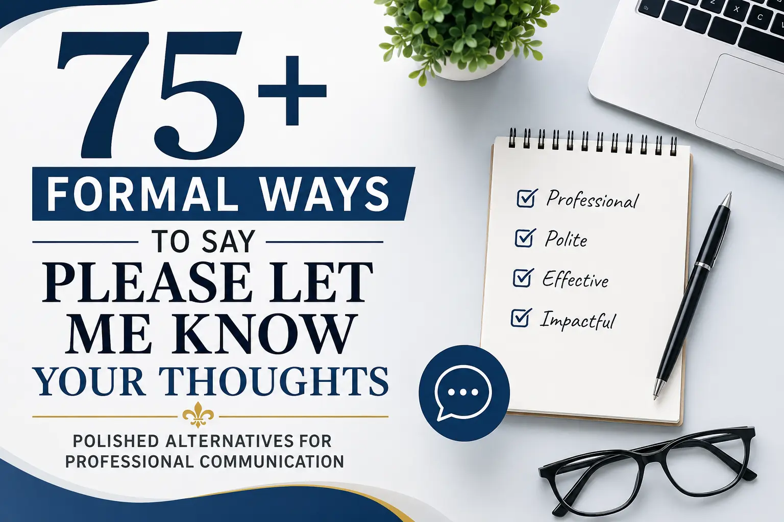 75+ Formal Ways to Say Please Let Me Know Your Thoughts
