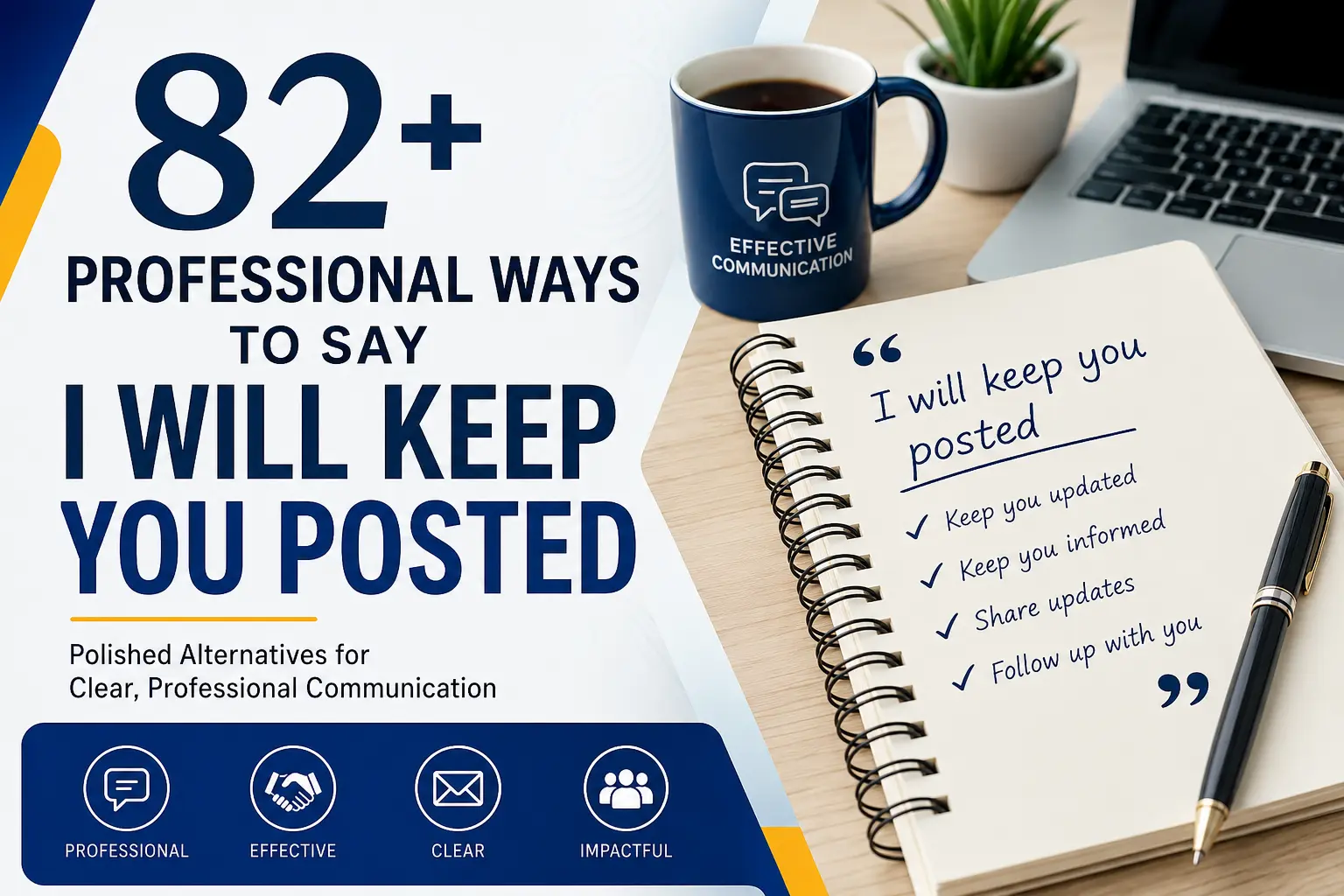 82+ Professional Ways to Say I Will Keep You Posted