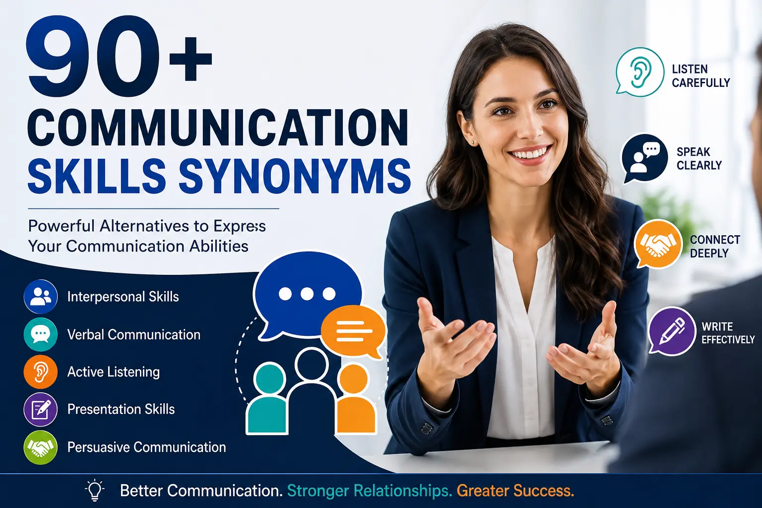 90+ Communication Skills Synonyms
