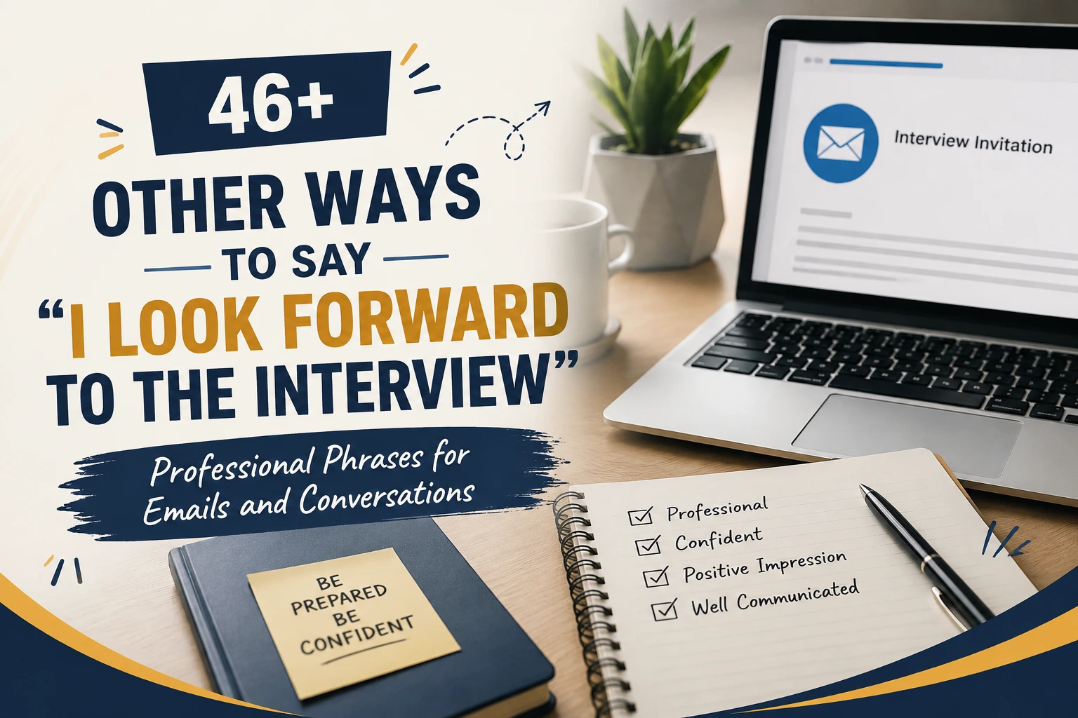 other ways to say i look forward to the interview